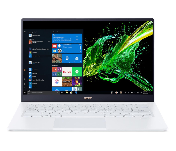 Acer Swift 5 i5-1035G1/16GB/512/W10 IPS Touch Biały - 522556 - zdjęcie 2